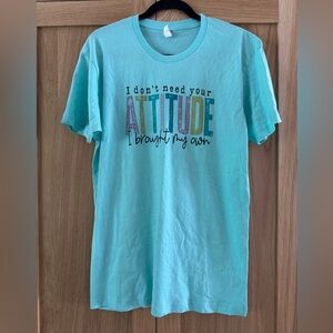 Aqua Attitude Tee